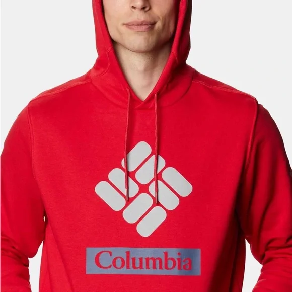 🧣NWT Columbia Mount Mitchell Men Size M Hoodie Charcoal Stacked Gem Columbia🧣 - Picture 3 of 5